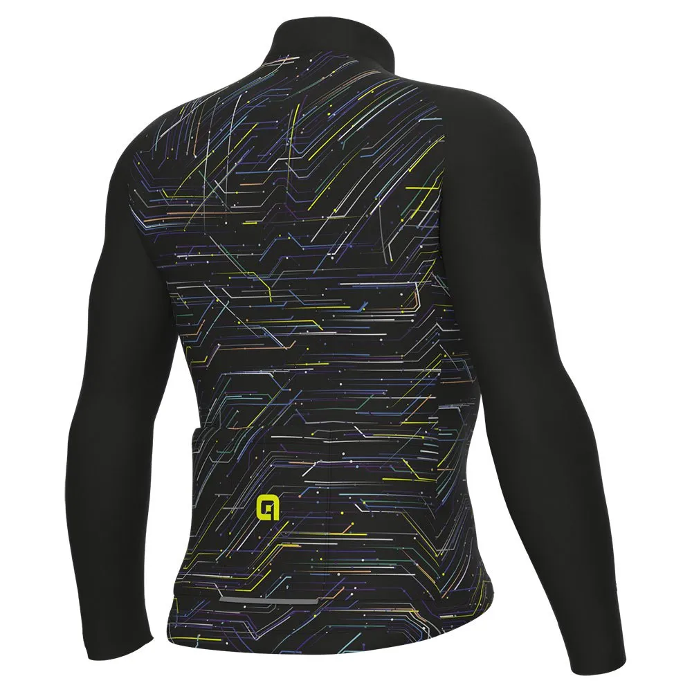 Alé Pragma Byte Langarm-trikot, Black Alé Pragma Byte Langarm-trikot, Black