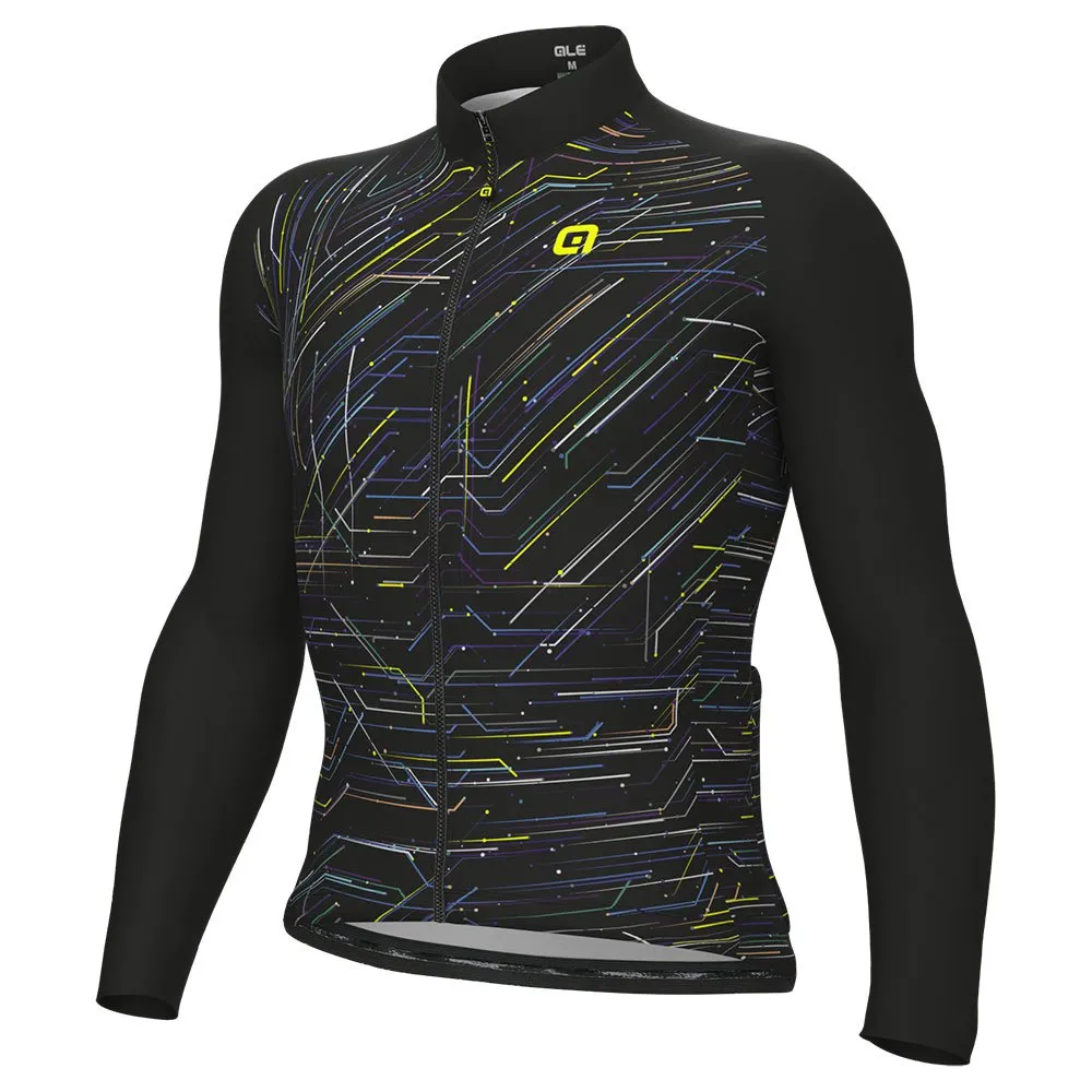 Alé Pragma Byte Langarm-trikot, Black Alé Pragma Byte Langarm-trikot, Black