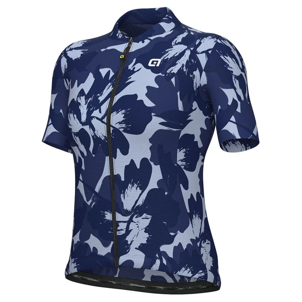 Alé Pragma Flower Kurzarm-radtrikot, Blue, M Alé Pragma Flower Kurzarm-radtrikot, Blue, M