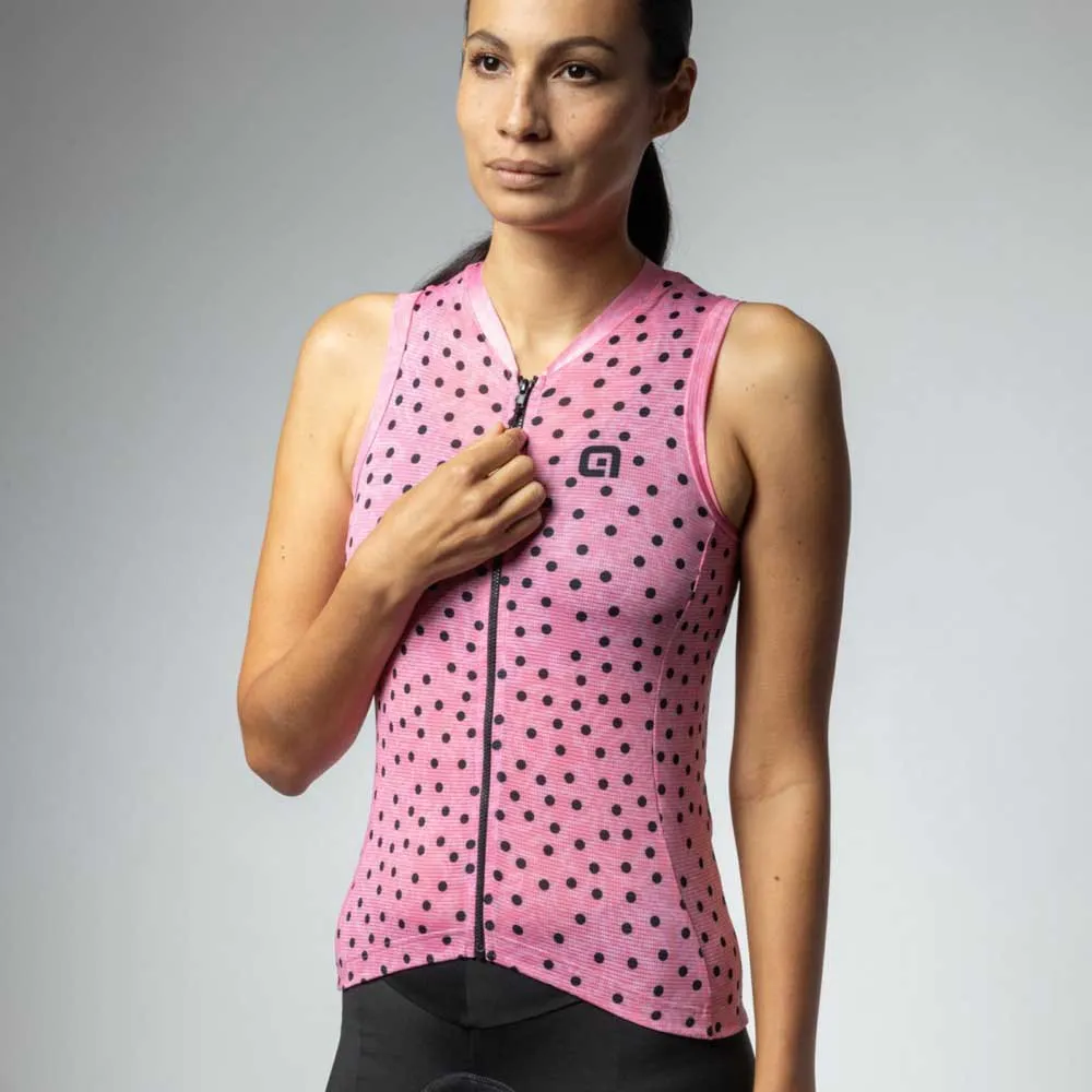 Alé Pragma Pois Ärmelloses Trikot Alé Pragma Pois Ärmelloses Trikot