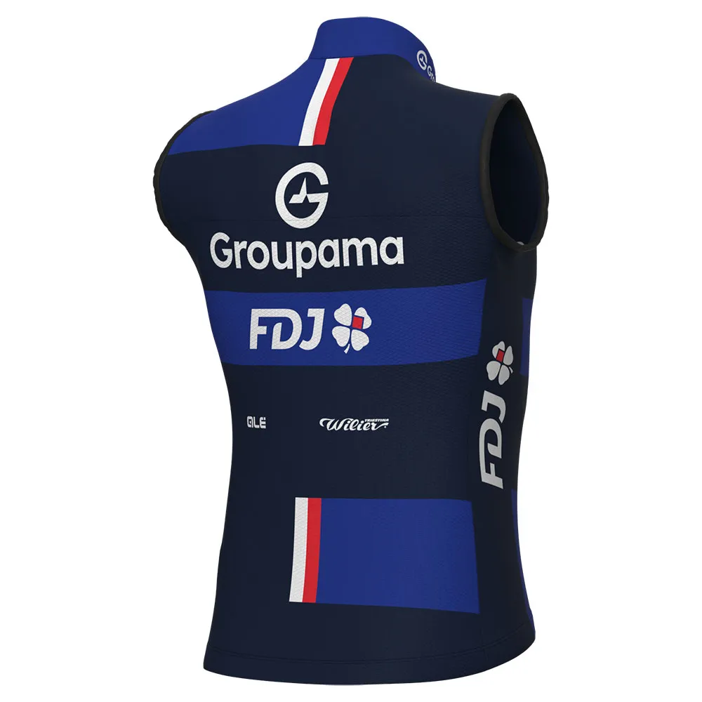 Alé Prime Groupama Fdj 2025 Weste, Blue Alé Prime Groupama Fdj 2025 Weste, Blue