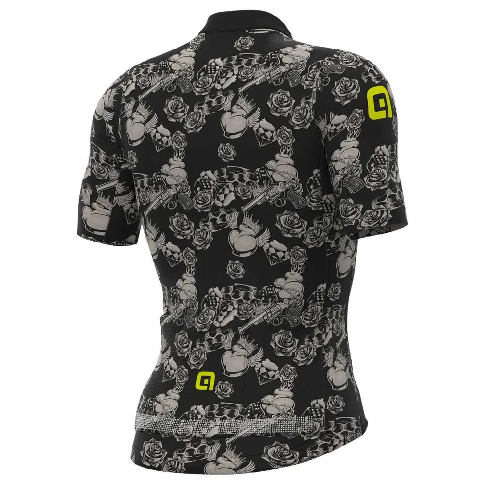 Alé Prr Las Vegas Kurzarm-radtrikot, Black / brown Alé Prr Las Vegas Kurzarm-radtrikot, Black / brown