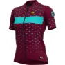 Bordeaux / turquoise