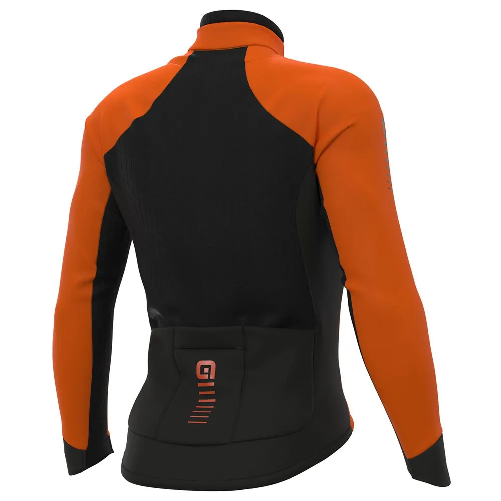 Alé R-ev1 Clima Protection 2.0 Wind Race Jacke, Fluo orange