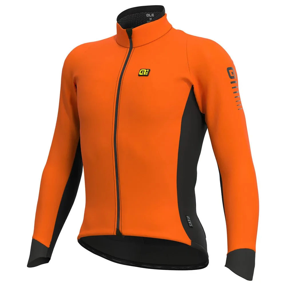 Alé R-ev1 Clima Protection 2.0 Wind Race Jacke, Fluo orange