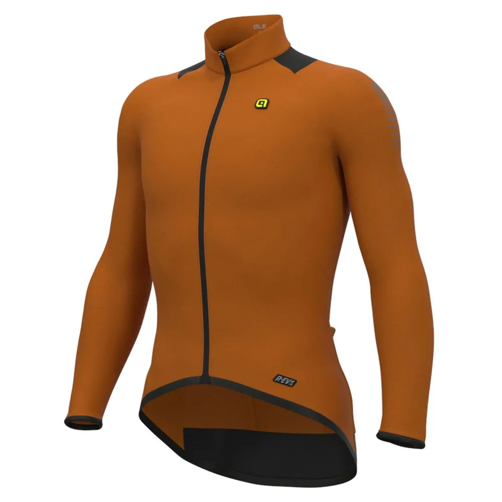 Alé R-ev1 Thermal Langarm-trikot, Orange, M Alé R-ev1 Thermal Langarm-trikot, Orange, M
