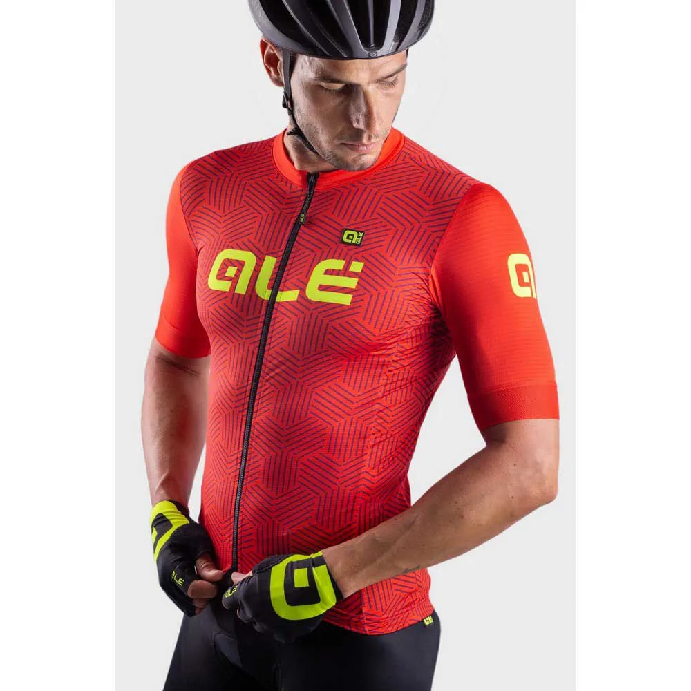 Alé Solid Cross Kurzarm-radtrikot, Red, M Alé Solid Cross Kurzarm-radtrikot, Red, M