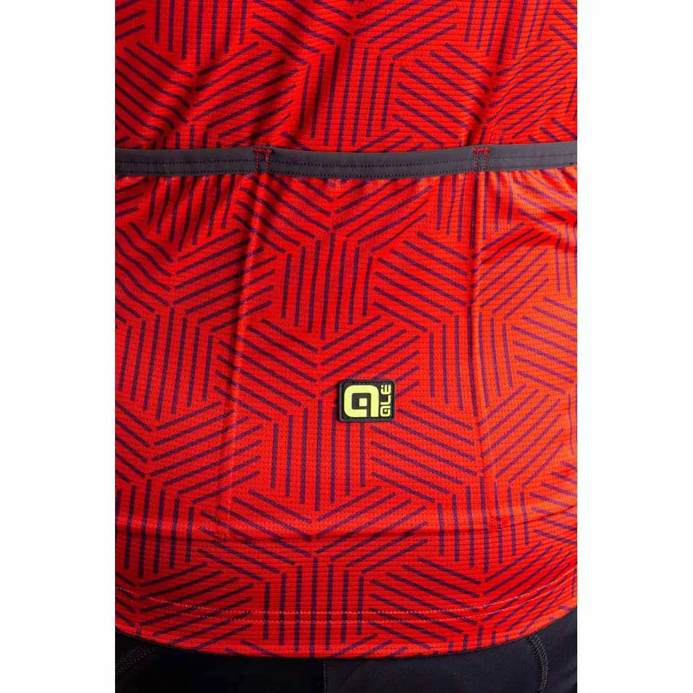 Alé Solid Cross Kurzarm-radtrikot, Red, M Alé Solid Cross Kurzarm-radtrikot, Red, M