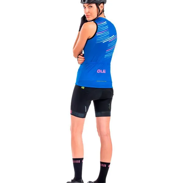 Alé Solid Flash Ärmelloses Trikot, Light blue
