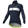 Navy blue / white