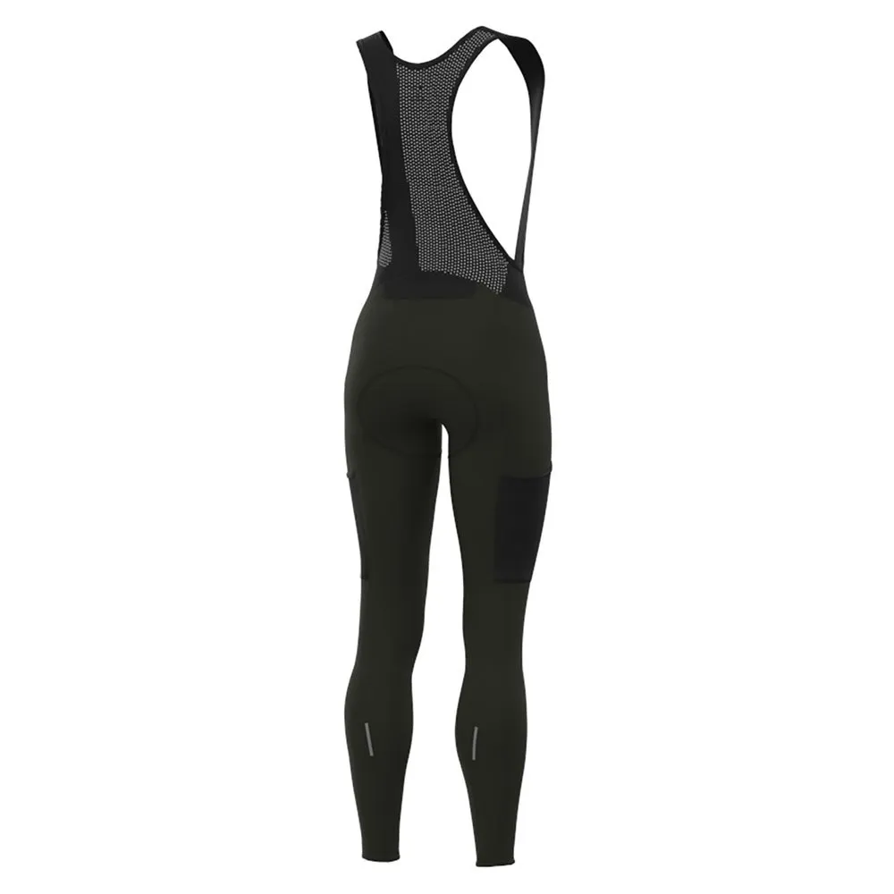 Alé Stones Cargo Gravel Lange Trägerhose, Dark green Alé Stones Cargo Gravel Lange Trägerhose, Dark green