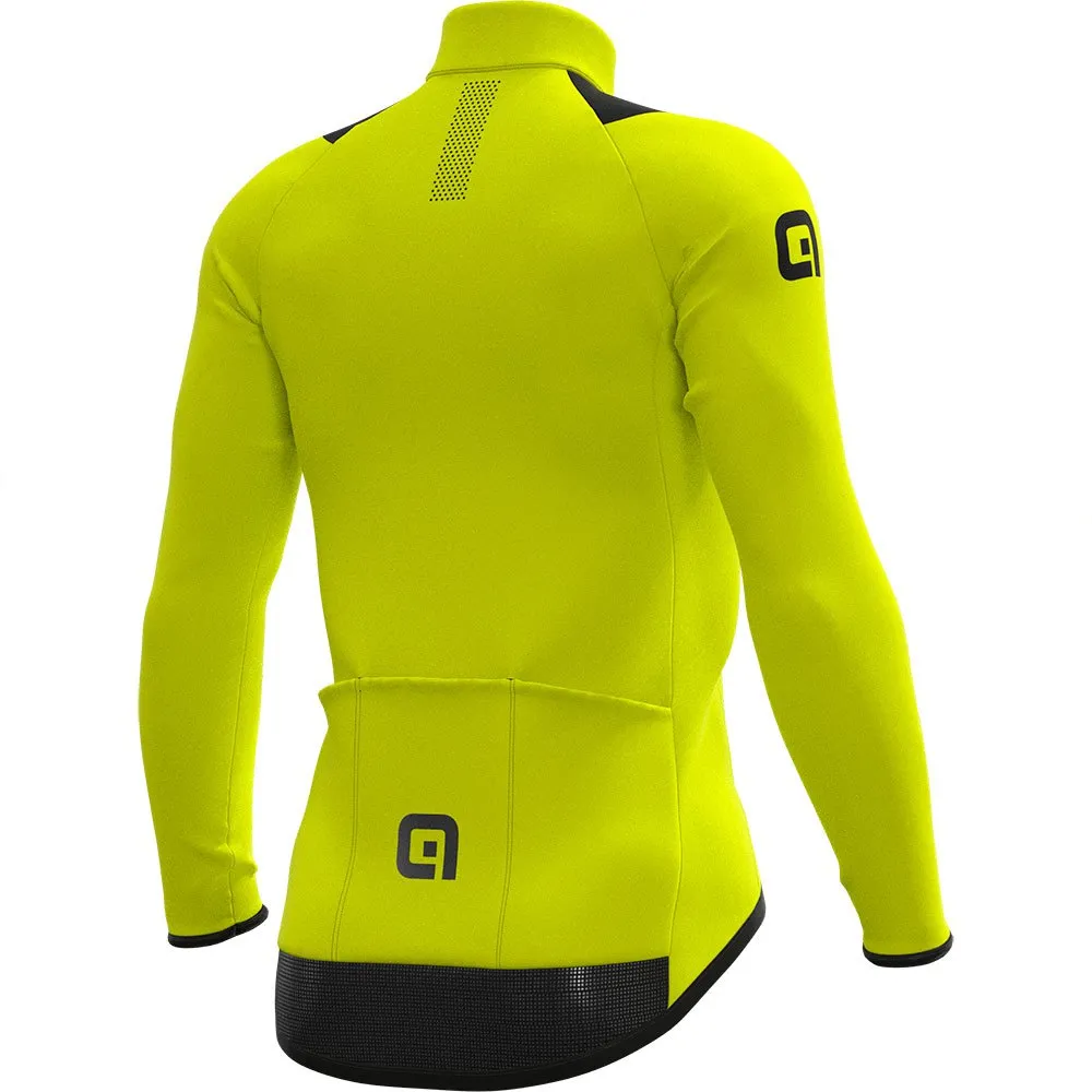 Alé Thermal Langarm-trikot, Yellow / orange, S