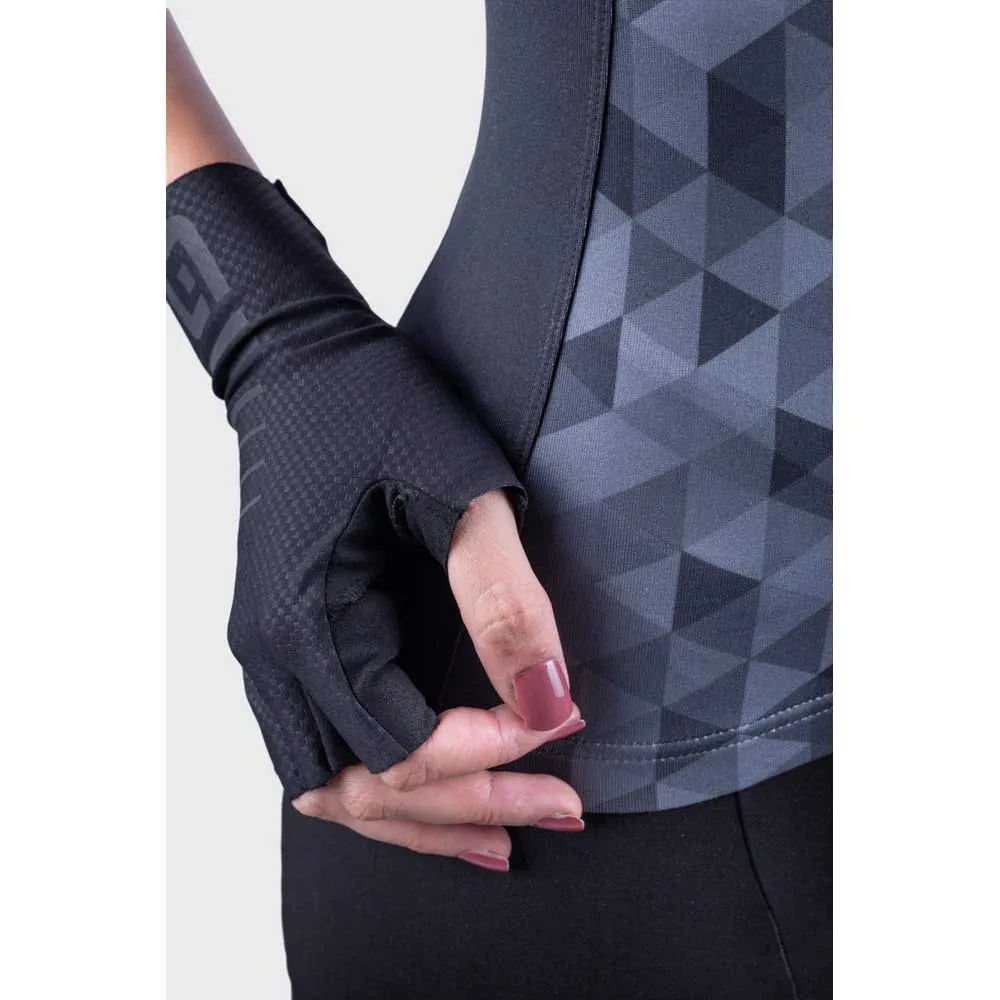 Alé Triangles ärmelloses T-shirt, Grey / black, L