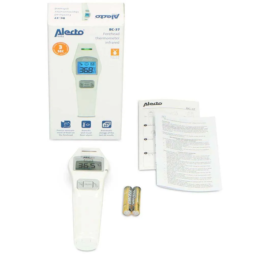 Alecto Kabelloses Thermometer Bc-37, White, One Size