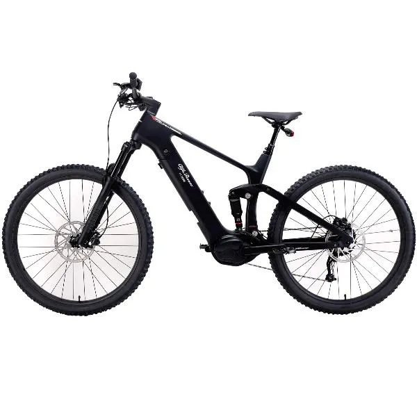 Alfa Romeo Full Carbon 29´´ Elektrische Mountainbike, Black, One Size, 250Wh Alfa Romeo Full Carbon 29´´ Elektrische Mountainbike, Black, One Size, 250Wh
