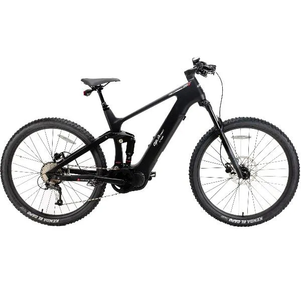 Alfa Romeo Full Carbon 29´´ Elektrische Mountainbike, Black, One Size, 250Wh Alfa Romeo Full Carbon 29´´ Elektrische Mountainbike, Black, One Size, 250Wh