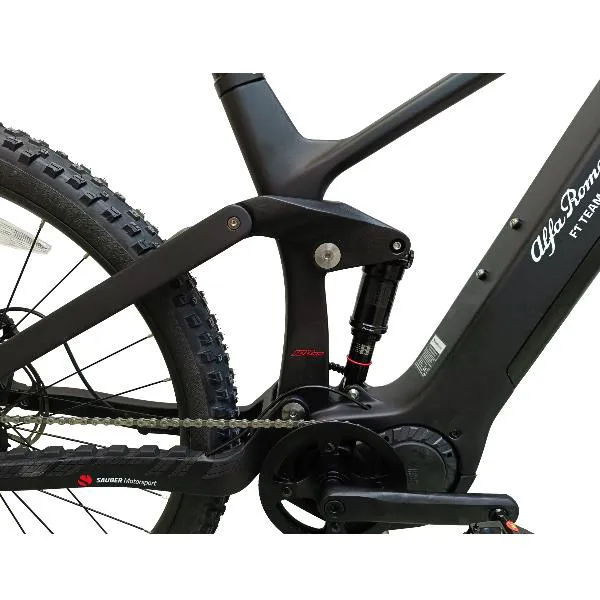 Alfa Romeo Full Carbon 29´´ Elektrische Mountainbike, Black, One Size, 250Wh Alfa Romeo Full Carbon 29´´ Elektrische Mountainbike, Black, One Size, 250Wh