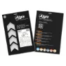 Algis Texture Gravel/road Rahmenschutzaufkleber, Clear, One Size