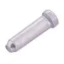 Alhonga 500er Pack verstärkte Kabelendstücke Unisex, silber, TU