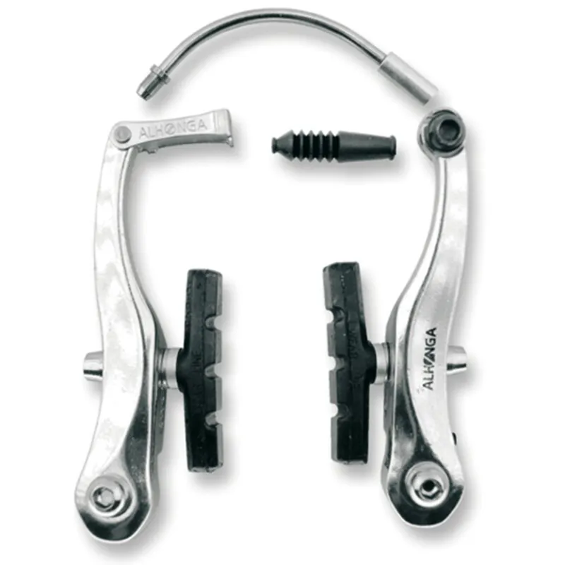 Alhonga Bremssatz Aluminium V-Brake Unisex, silber, 20/38mm