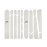 All Mountain Style Gravel/road Total Rahmenschutz, Clear, One Size