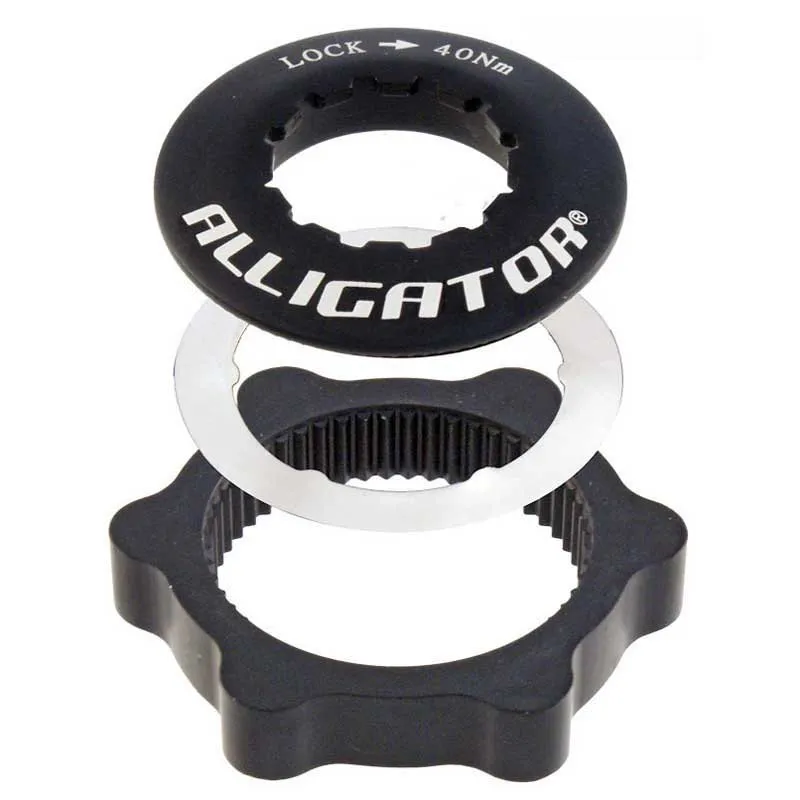 Alligator 6b-cl Bremsscheibenadapter Für Fahrrad, Black / white, One Size Alligator 6b-cl Bremsscheibenadapter Für Fahrrad, Black / white, One Size