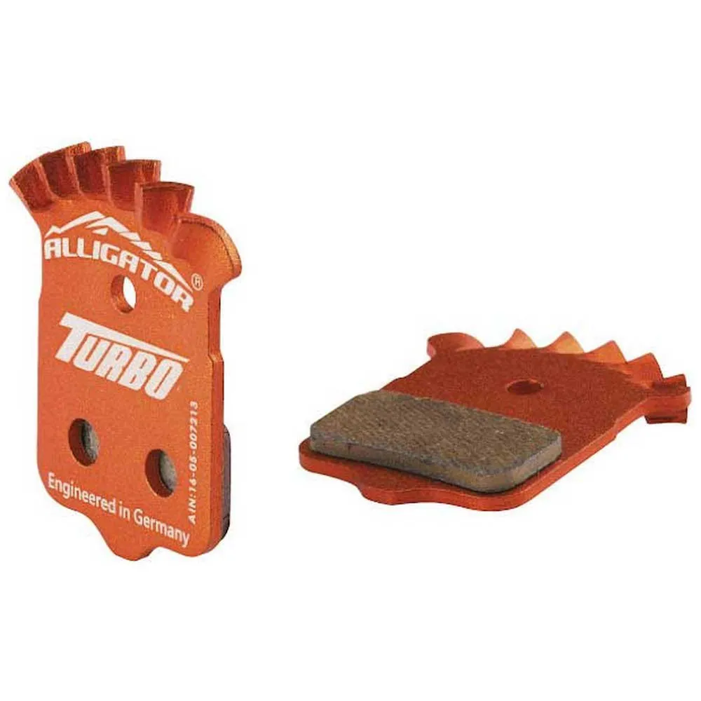 Alligator Avid Elixir Turbonica Organische Scheibenbremsbeläge, Orange, One Size Alligator Avid Elixir Turbonica Organische Scheibenbremsbeläge, Orange, One Size