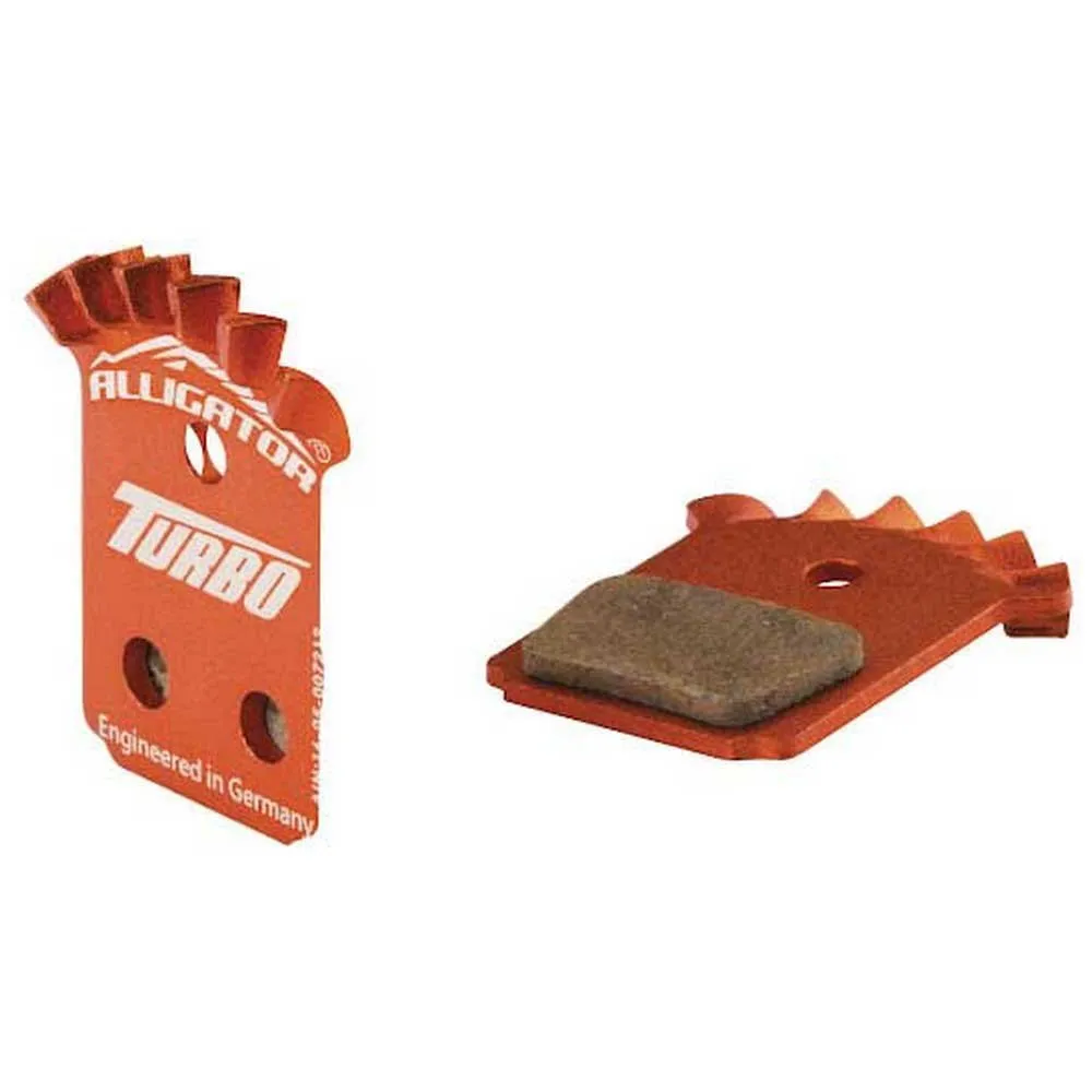 Alligator Formula Mega Turbo Organische Scheibenbremsbeläge, Orange, One Size Alligator Formula Mega Turbo Organische Scheibenbremsbeläge, Orange, One Size