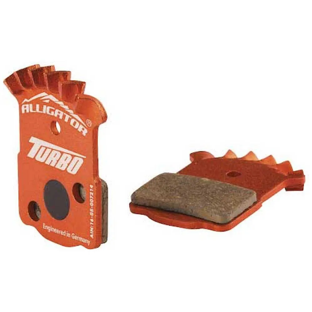 Alligator Magura Mt2/mt4/mt6/mt8 Turbo Organische Scheibenbremsbeläge, Orange, One Size Alligator Magura Mt2/mt4/mt6/mt8 Turbo Organische Scheibenbremsbeläge, Orange, One Size