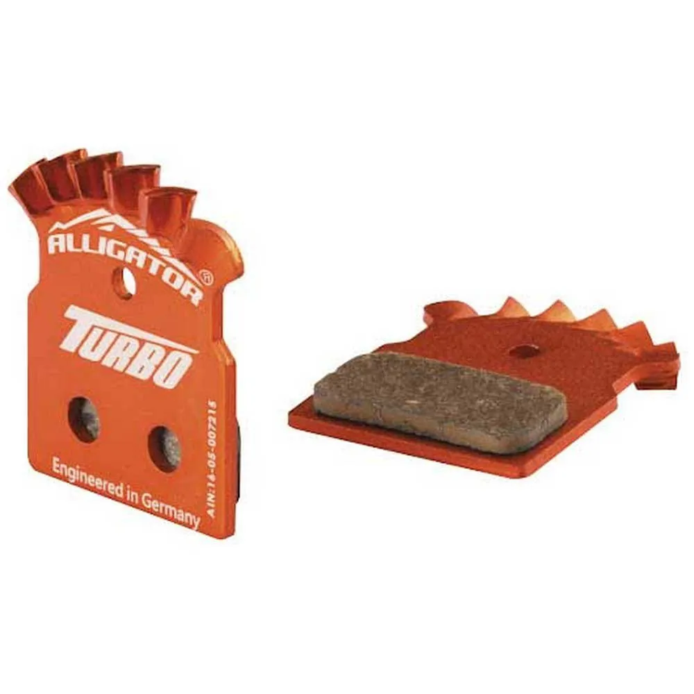 Alligator Shimano Xtr/xt Turbo Organische Scheibenbremsbeläge, Orange, One Size Alligator Shimano Xtr/xt Turbo Organische Scheibenbremsbeläge, Orange, One Size