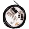 Alligator Ultimate 5 Mm Bremsleitung, Black, One Size