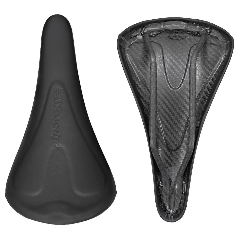 Alpcross Components Epic Carbon Sattel, Black, 131mm Alpcross Components Epic Carbon Sattel, Black, 131mm