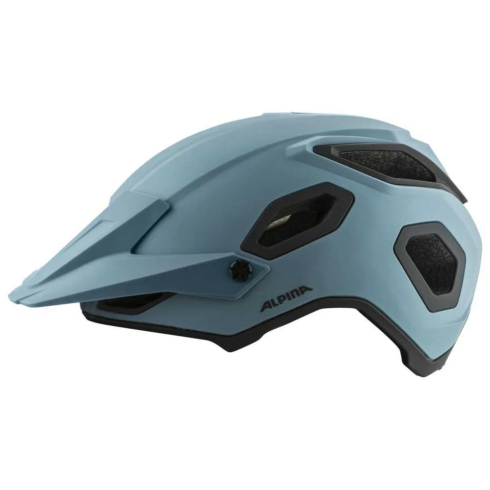 Alpina Comox Mtb-helm Refurbished, Dirt / blue matt Alpina Comox Mtb-helm Refurbished, Dirt / blue matt