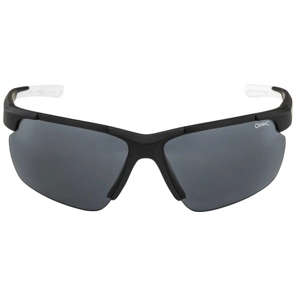 Alpina Defey Hr Polarisierte Sonnenbrille, Black matt / white, Black/CAT3 Alpina Defey Hr Polarisierte Sonnenbrille, Black matt / white, Black/CAT3