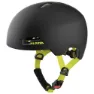 Black / neon yellow matt