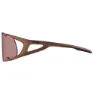 Alpina Hawkeye Q-lite Sonnenbrille, Brick matt, Black Red Mirror/CAT3