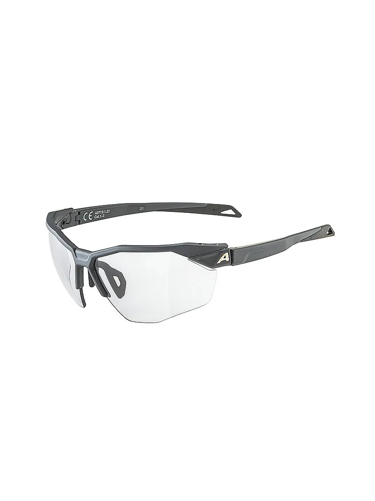 Alpina Herren Radbrille Twist Six HR Vario, Grau, EG Alpina Herren Radbrille Twist Six HR Vario, Grau, EG