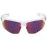 Alpina Nylos Hr Verspiegelte Polarisierte Sonnenbrille, White / purple, Purple Mirror/CAT3