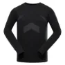 Alpine Pro Ambos Langarm-baselayer, Black / smoked pearl