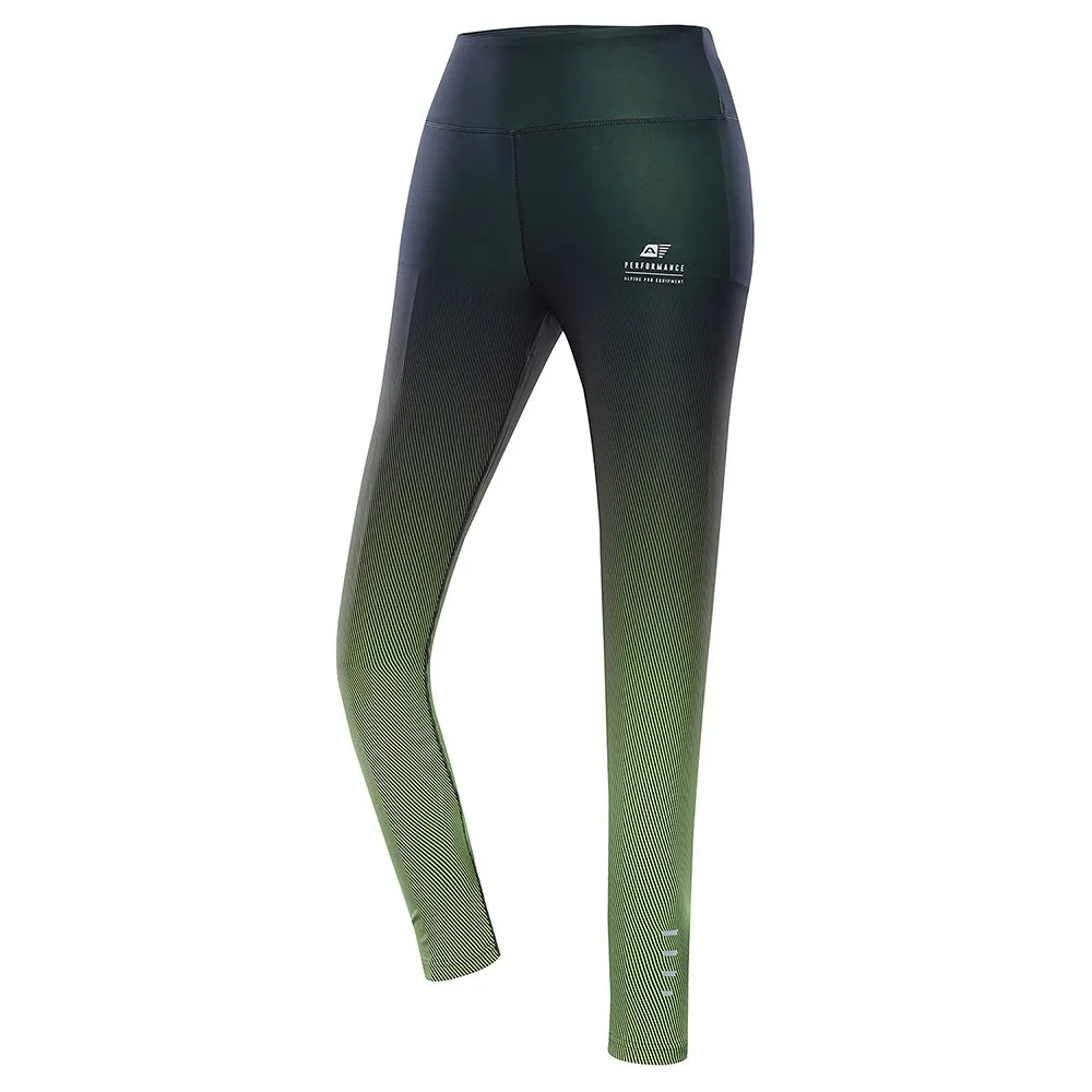 Alpine Pro Arela Leggings, Neon safety yellow varianta pa Alpine Pro Arela Leggings, Neon safety yellow varianta pa