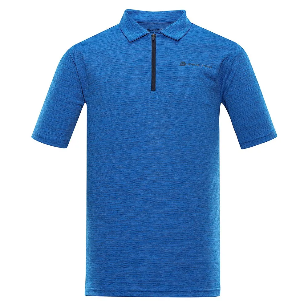 Alpine Pro Donn Kurzarm-poloshirt, Electric blue lemonade Alpine Pro Donn Kurzarm-poloshirt, Electric blue lemonade