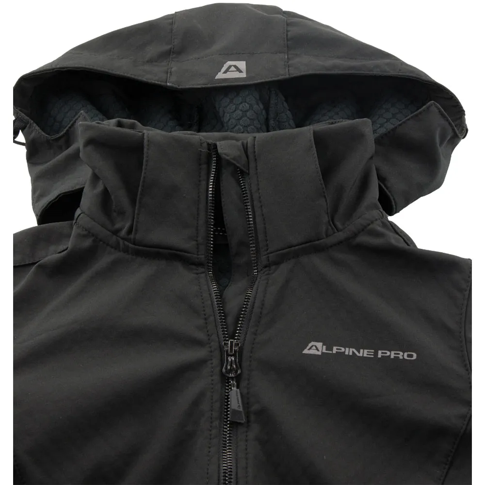 Alpine Pro Geshera Softshelljacke, Black Alpine Pro Geshera Softshelljacke, Black