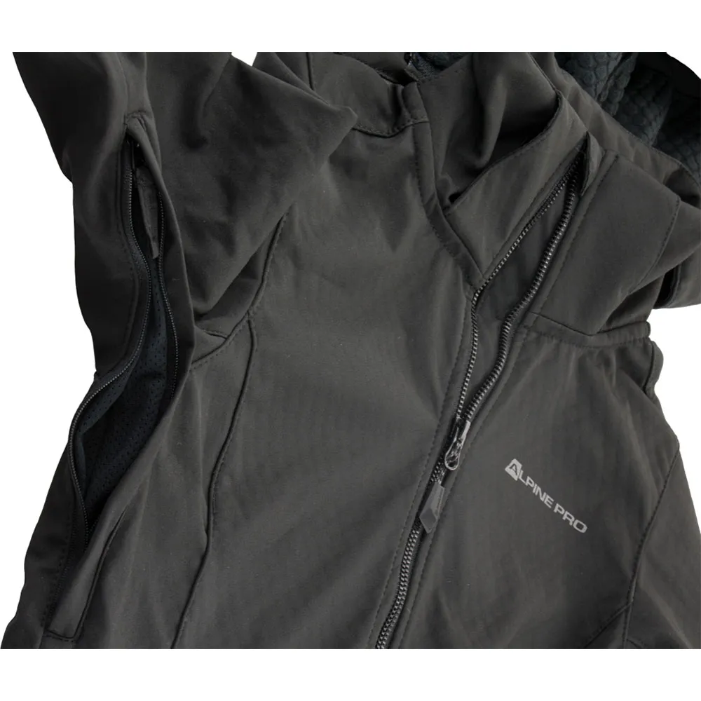 Alpine Pro Geshera Softshelljacke, Black Alpine Pro Geshera Softshelljacke, Black