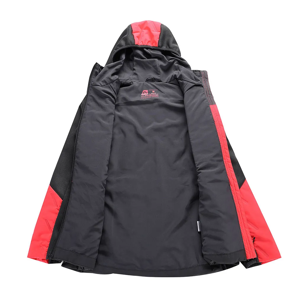 Alpine Pro Gomara Fleece Mit Durchgehendem Reißverschluss, Diva pink / smoked pearl