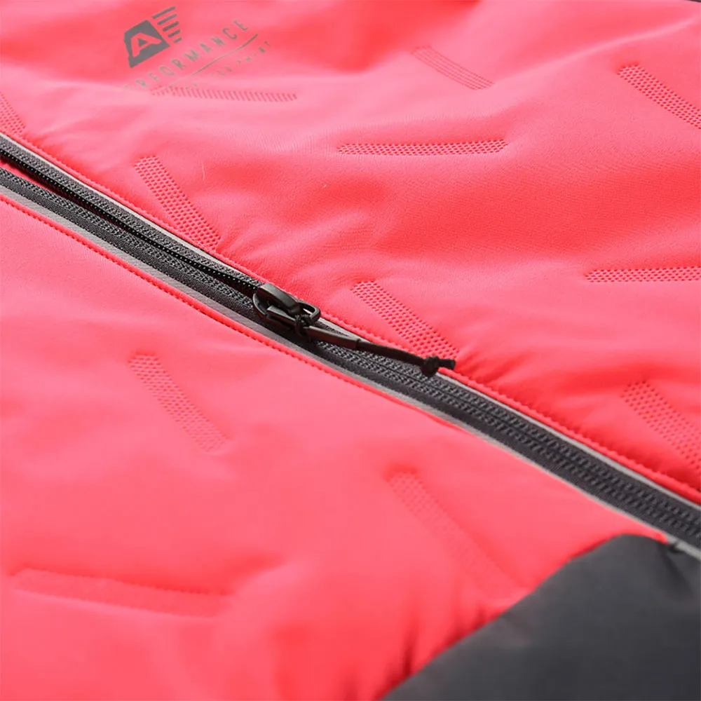 Alpine Pro Gomara Fleece Mit Durchgehendem Reißverschluss, Diva pink / smoked pearl