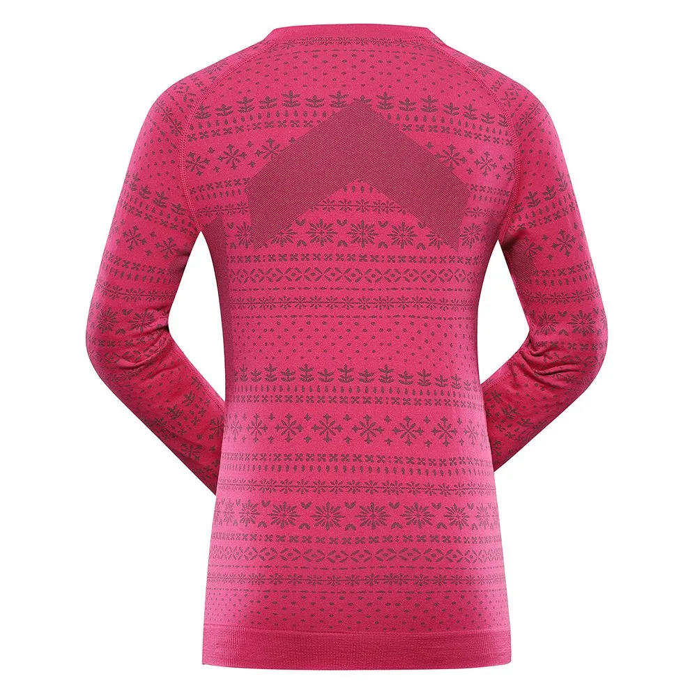 Alpine Pro Kunb038 Langarm-baselayer, Pink, L