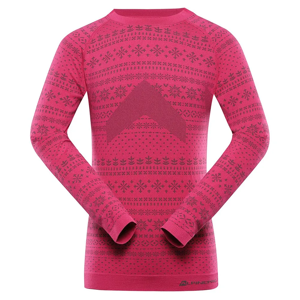 Alpine Pro Kunb038 Langarm-baselayer, Pink, L