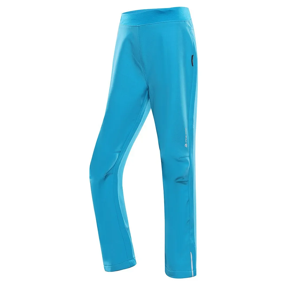 Alpine Pro Smooto Hosen, Neon atomic blue, 116-122cm Alpine Pro Smooto Hosen, Neon atomic blue, 116-122cm