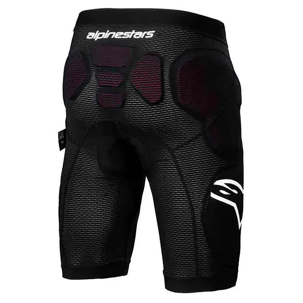 Alpinestars A-impact Plasma Schutzshorts, Black / white Alpinestars A-impact Plasma Schutzshorts, Black / white