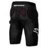 Alpinestars A-impact Plasma Schutzshorts, Black / white